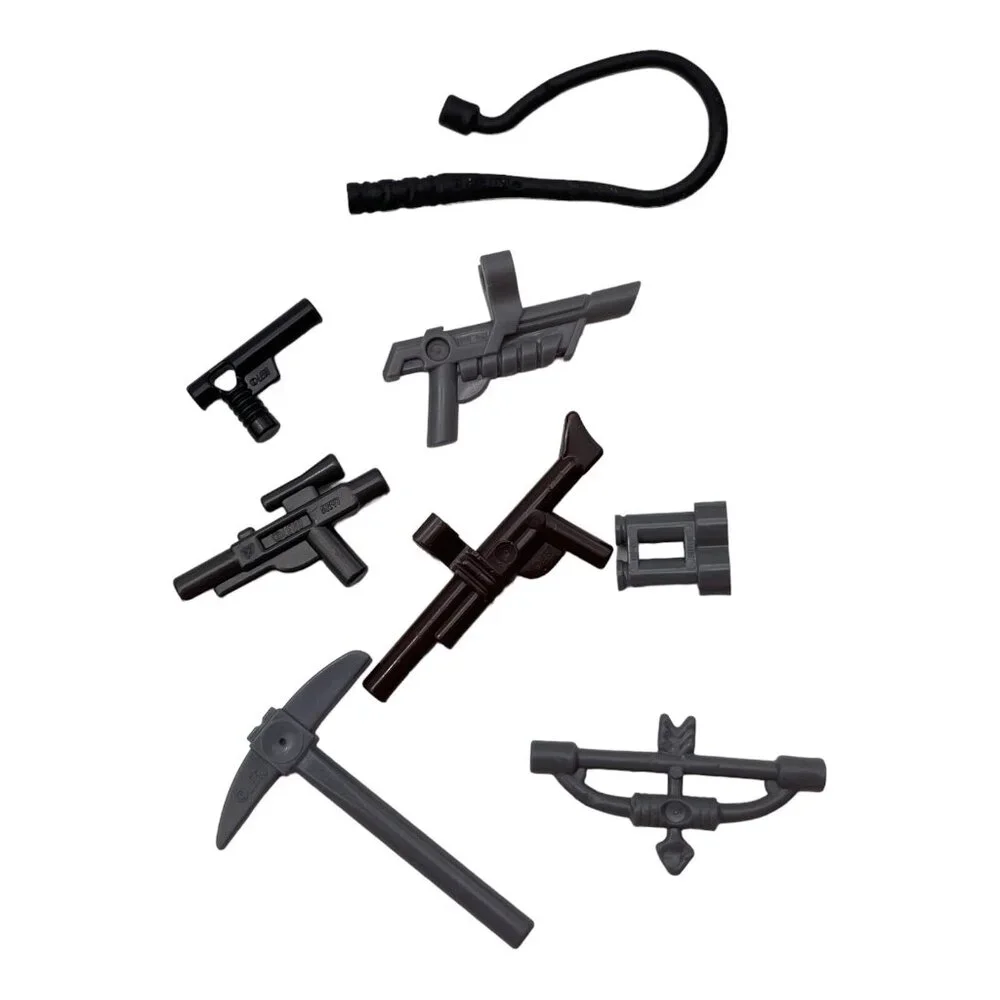 Lego Replacement Weapons Mixed Lot of 8 Building Accessories
